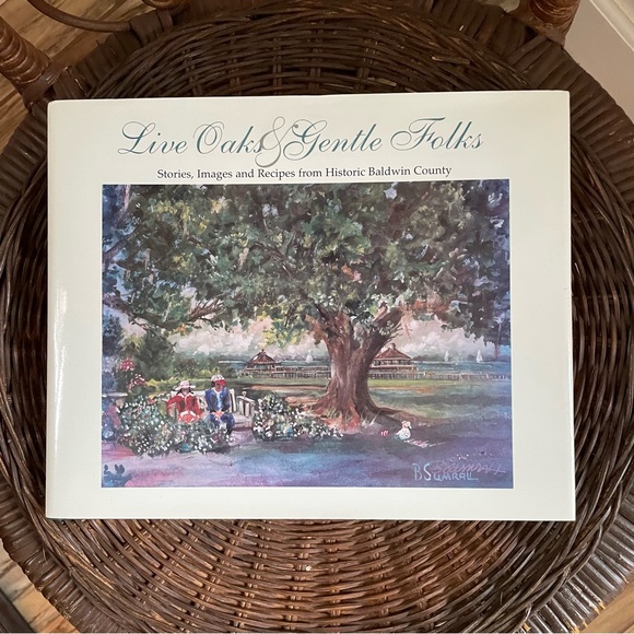 Live Oaks & Gentle Folks Baldwin County Alabama History Hardcover 2003 - Picture 4 of 8